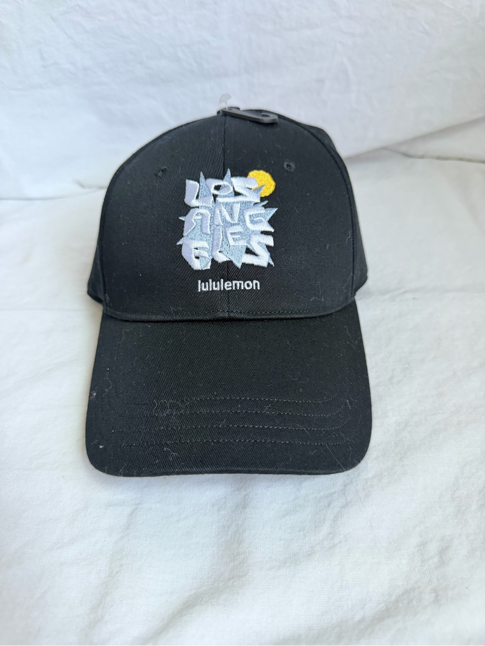 lululemon athletica Black Branded Cap with Interior Tag